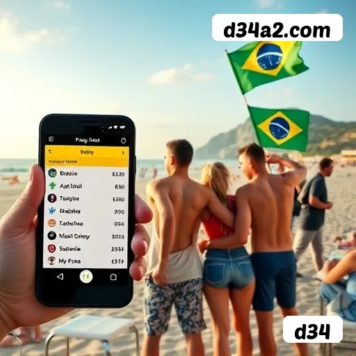 Desempenho do app d34 em diferentes aparelhos